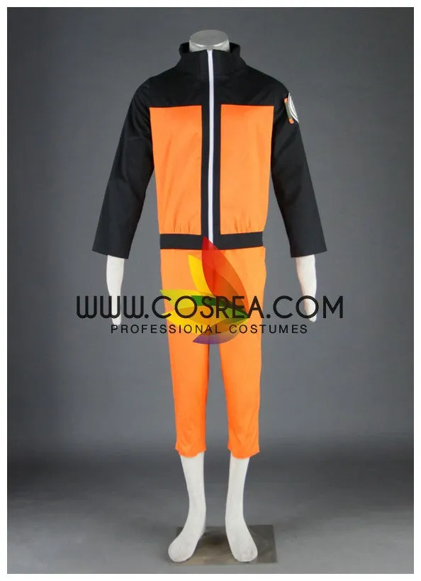 Naruto Uzumaki Shippuden Cosplay Costume