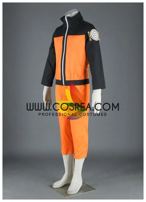 Naruto Uzumaki Shippuden Cosplay Costume