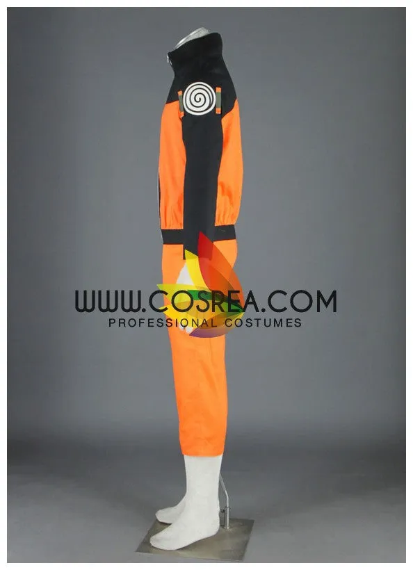 Naruto Uzumaki Shippuden Cosplay Costume