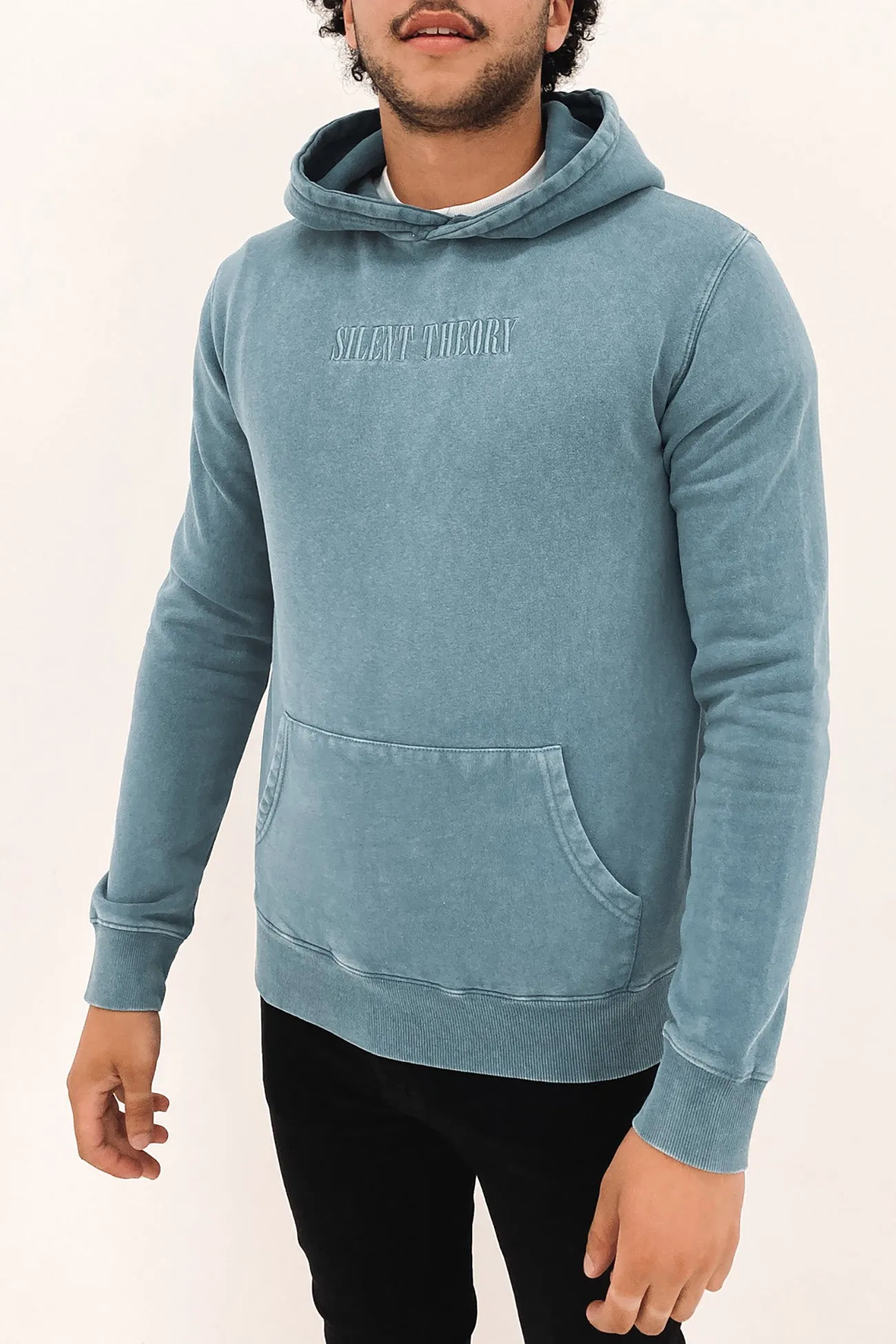 Nerve Hoody Washed Blue