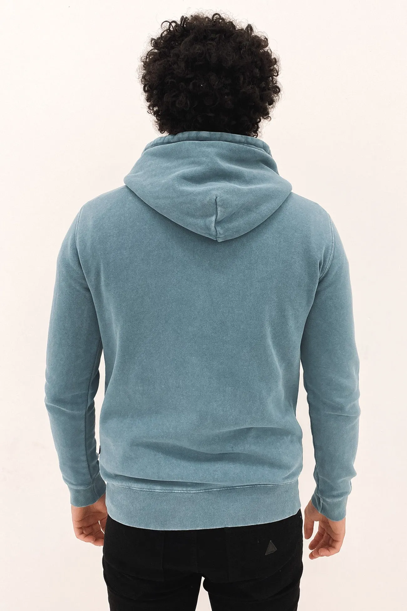 Nerve Hoody Washed Blue