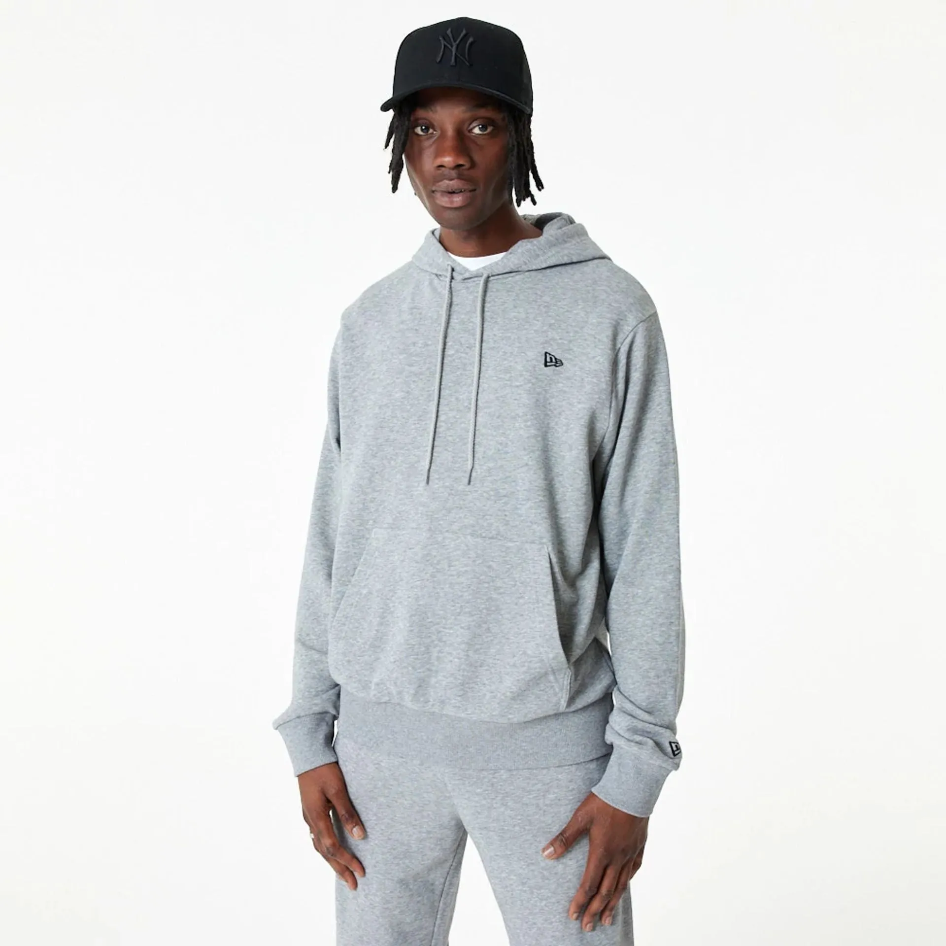 New Era Essential Grey Pullover Hoodie