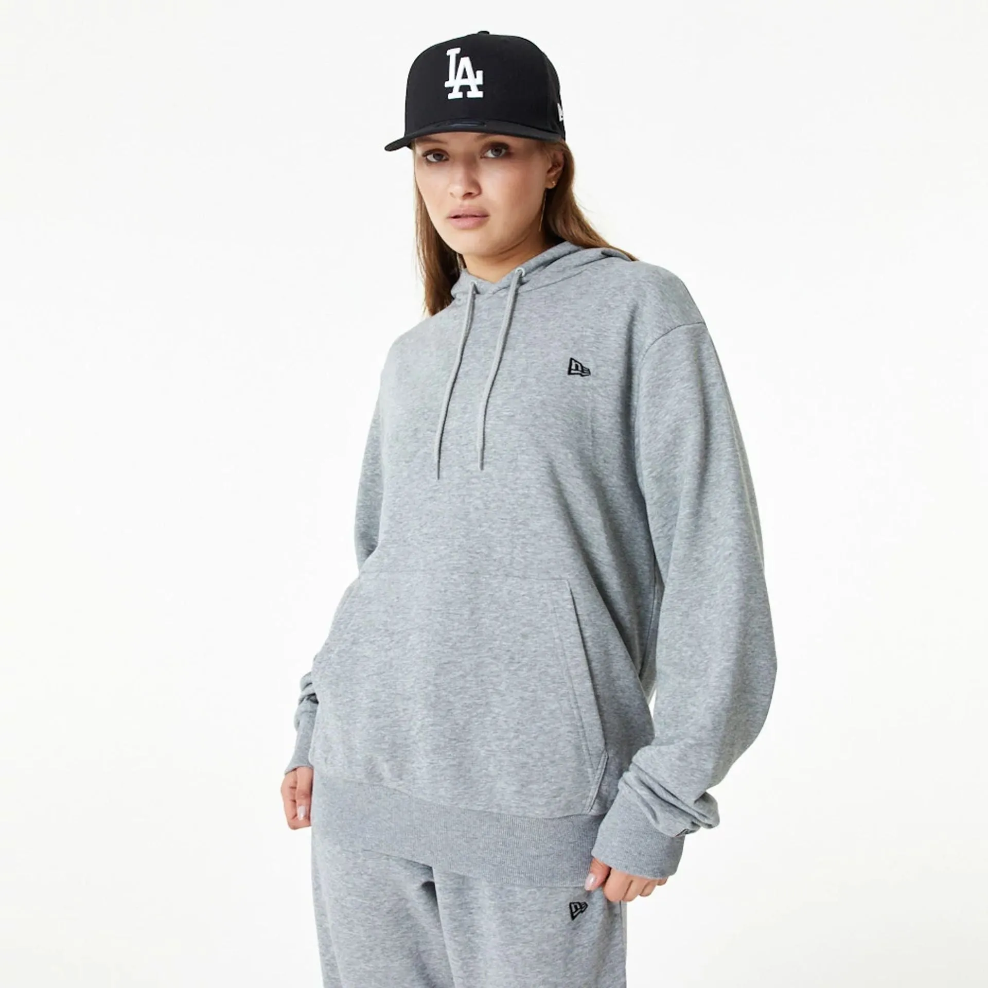 New Era Essential Grey Pullover Hoodie