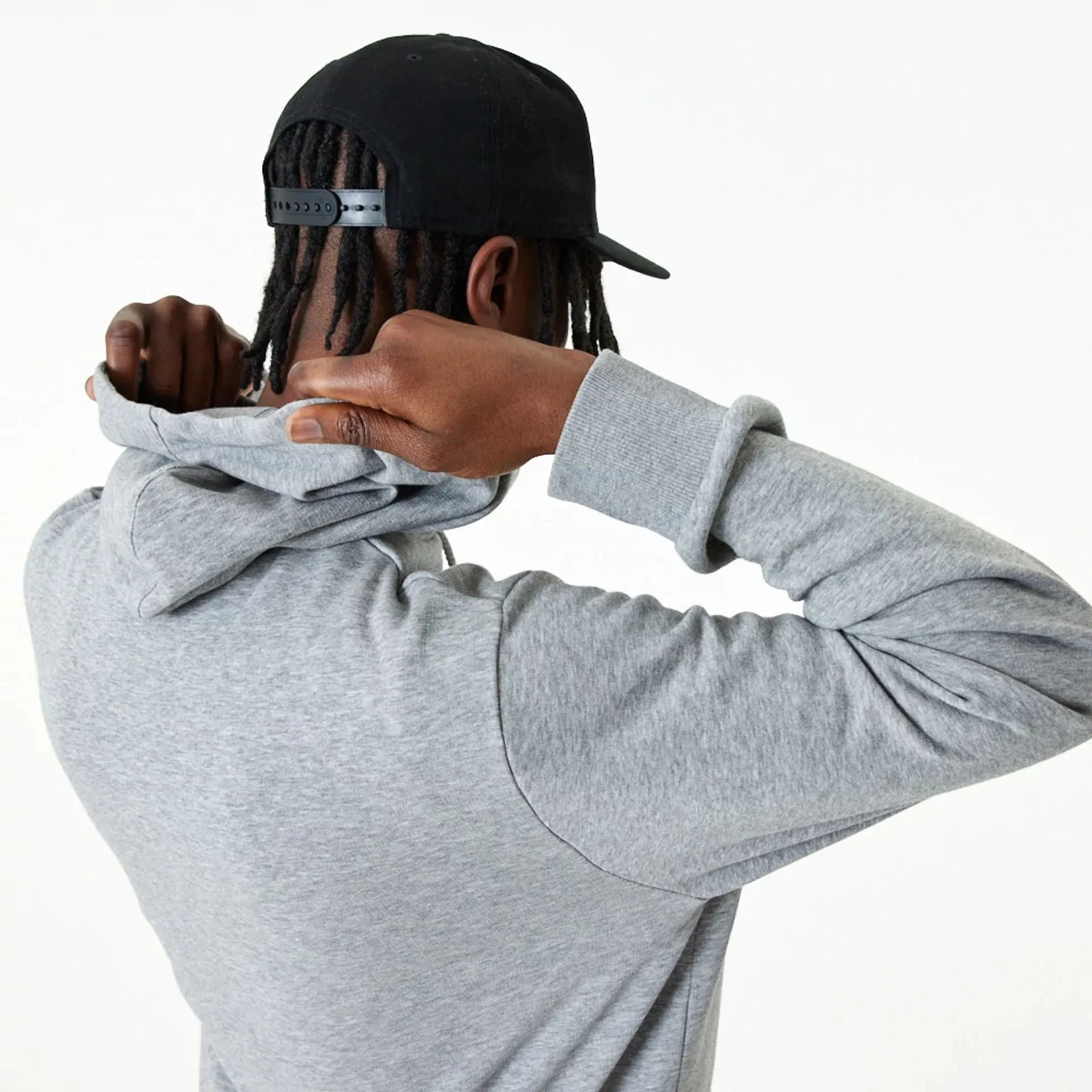 New Era Essential Grey Pullover Hoodie