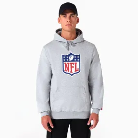 NFL Shield Logo NFL Grey Pullover Hoodie