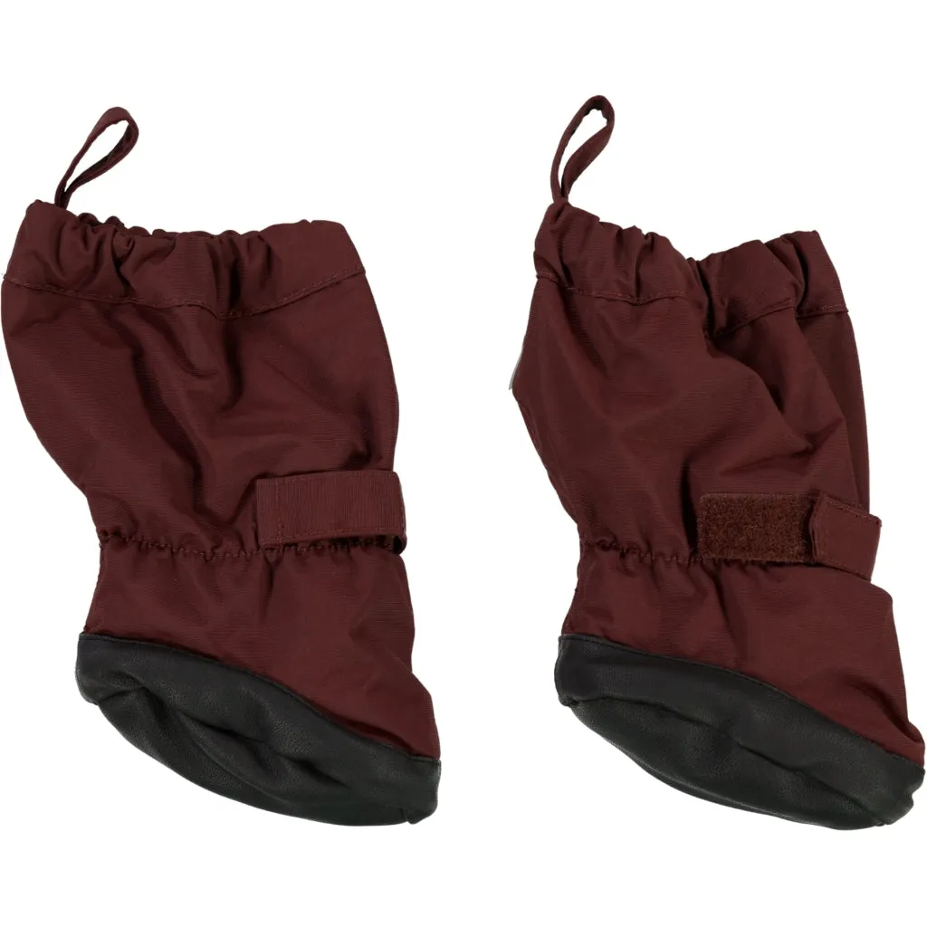 Outerwear Booties Tech - maroon