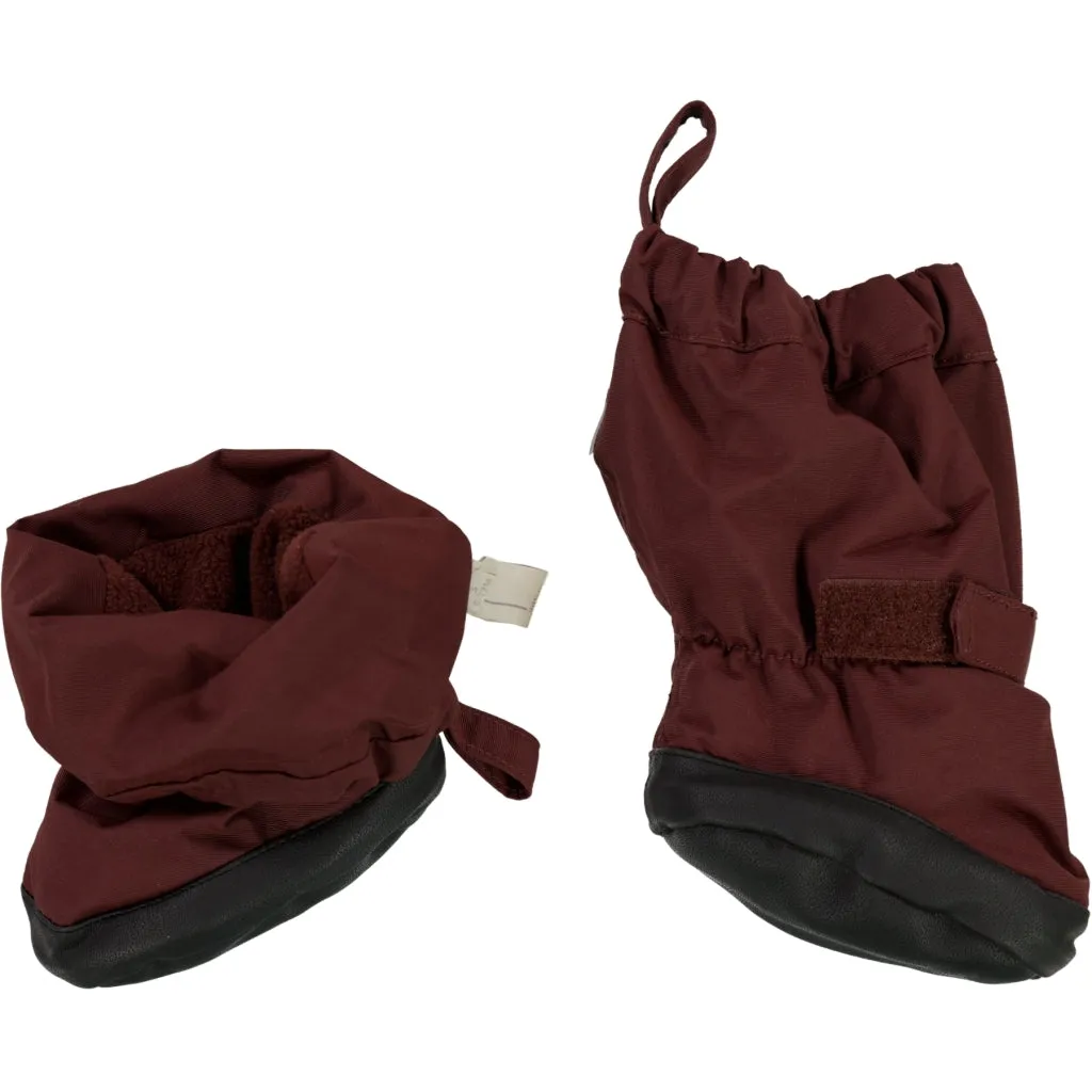 Outerwear Booties Tech - maroon