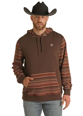 Panhandle Slim Mens Brown Aztec Pullover