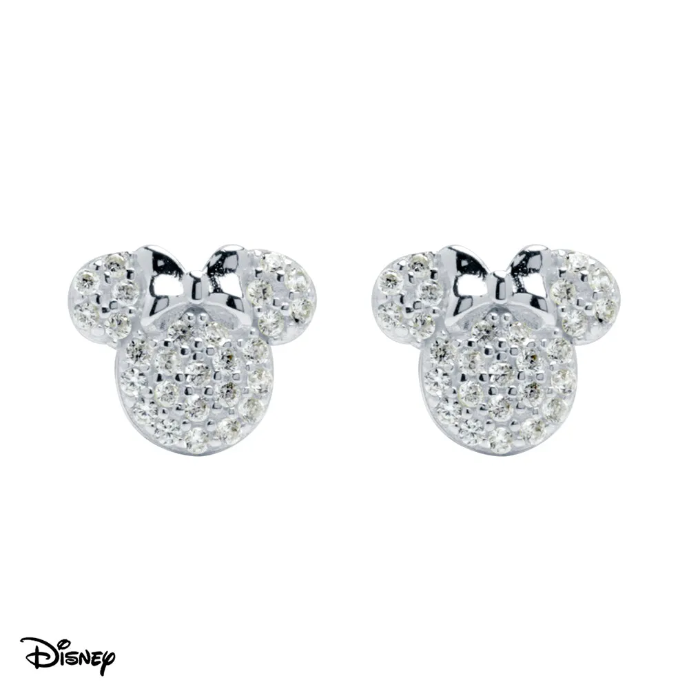 Pendiente Minnie Circonitas Disney Plata