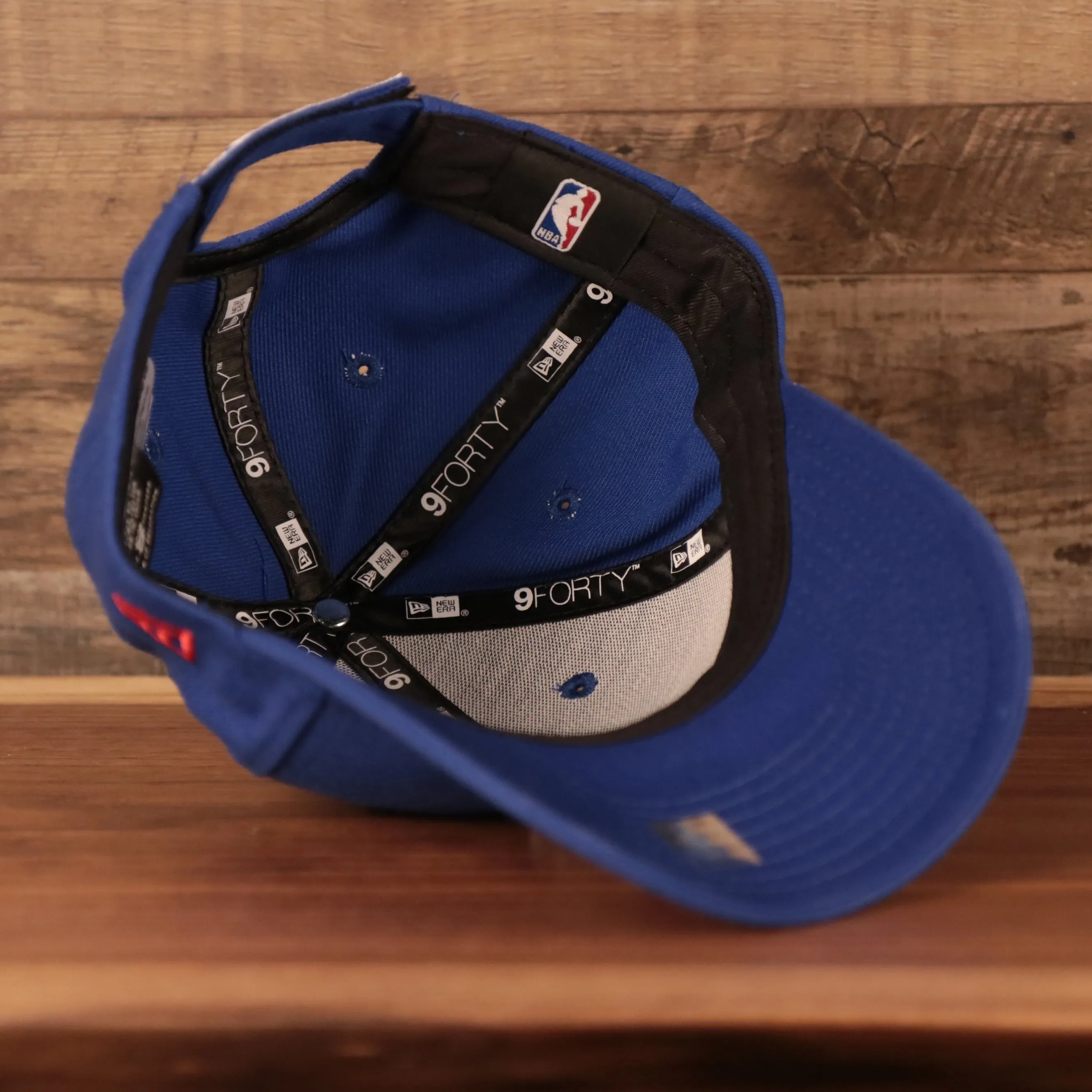 Philadelphia 76ers Blue Adjustable Youth Dad Hat