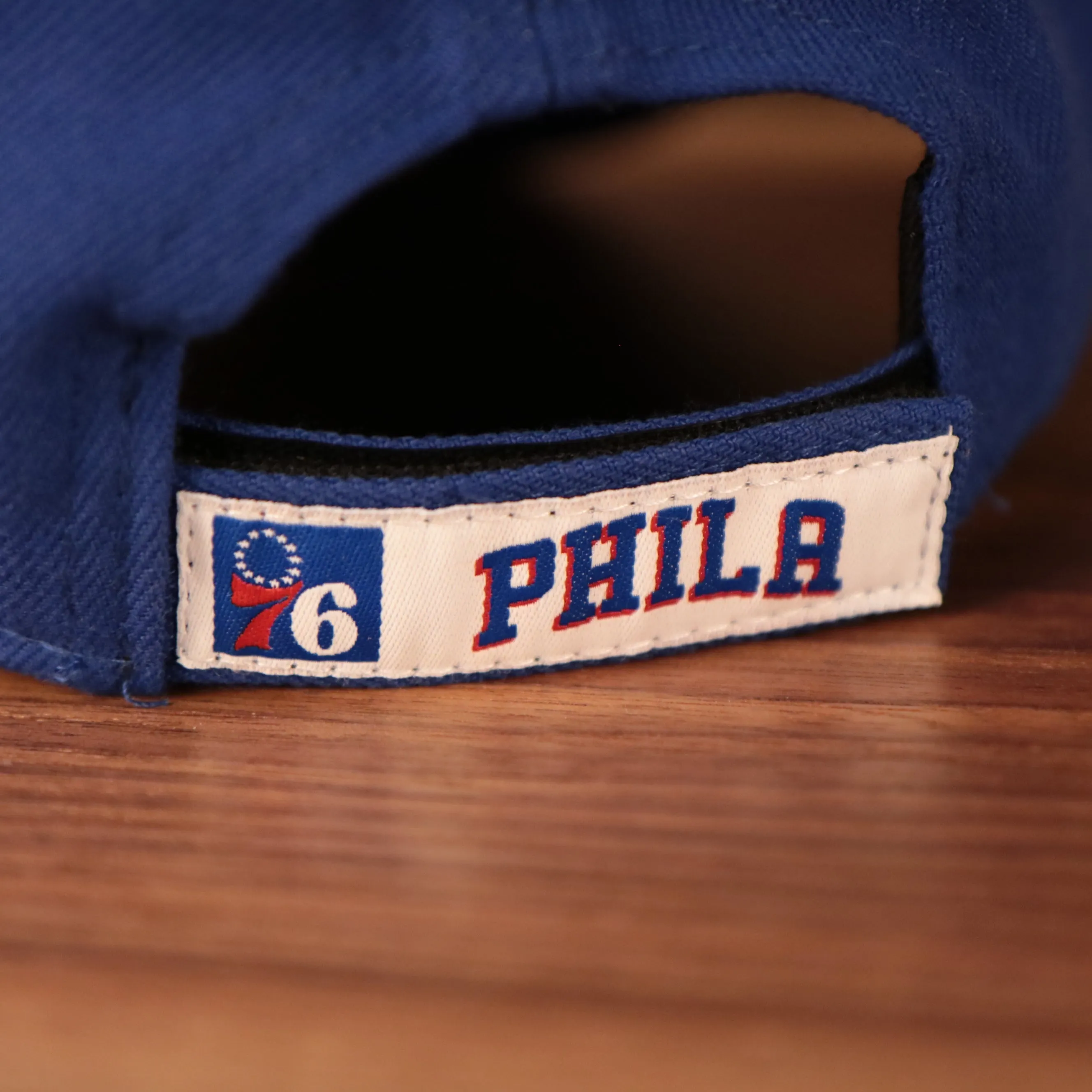 Philadelphia 76ers Blue Adjustable Youth Dad Hat