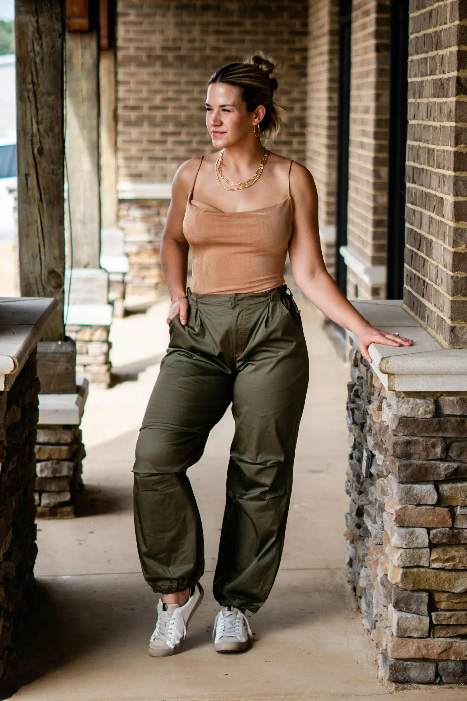 Polly Parachute Jogger Pants