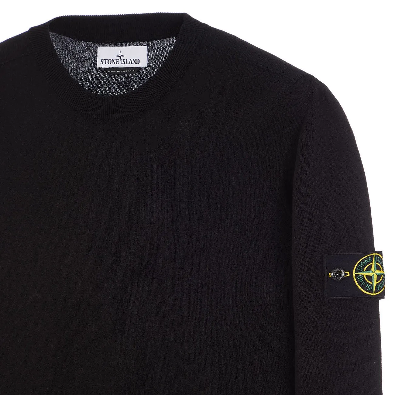 PULLOVER CLASSICO IN COTONE Uomo Nero