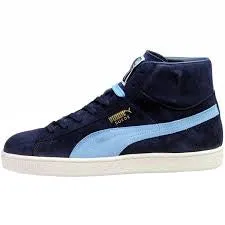 Puma SUEDE MID CLASSIC+ Men’s - PEACOAT-LITTLE BOY BLUE