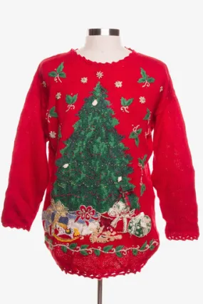 Red Ugly Christmas Pullover 42372