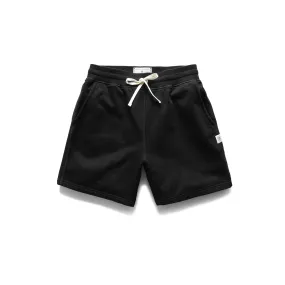 Reigning Champ Men Knit Mid Wt Terry 6 Sweatshort Black RC-5335-BLK