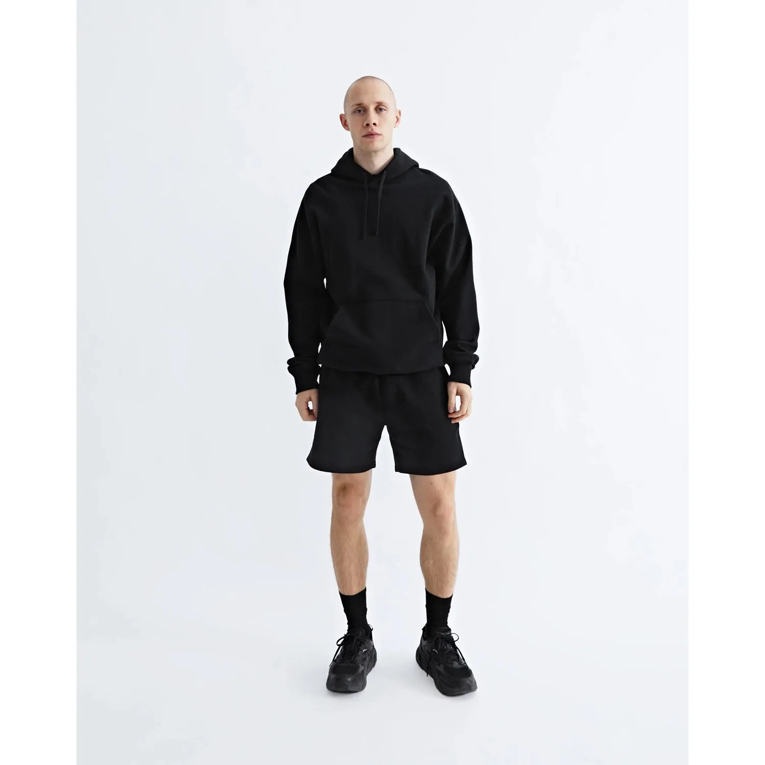 Reigning Champ Men Knit Mid Wt Terry 6 Sweatshort Black RC-5335-BLK