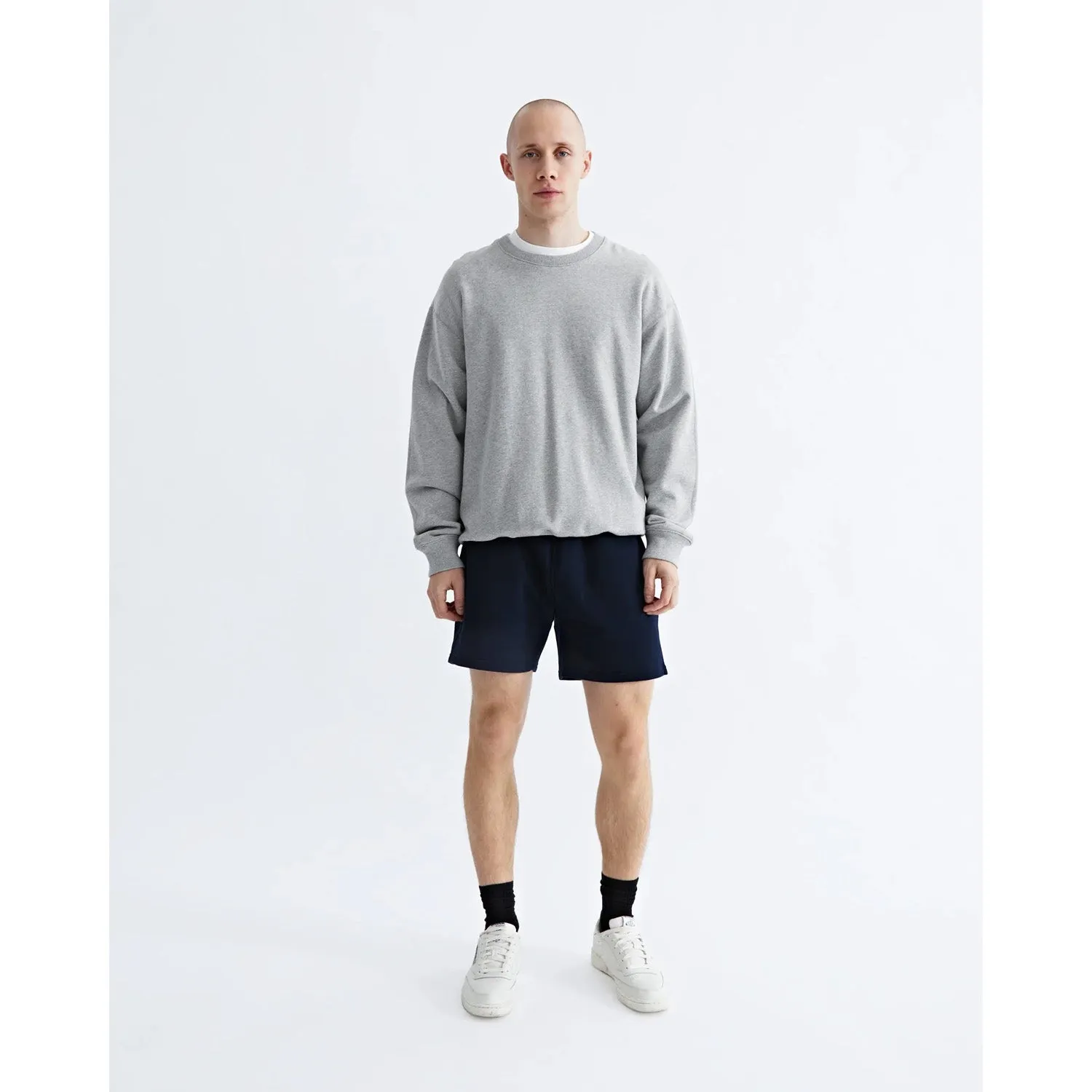 Reigning Champ Men Knit Mid Wt Terry 6 Sweatshort Navy RC-5335-NVY