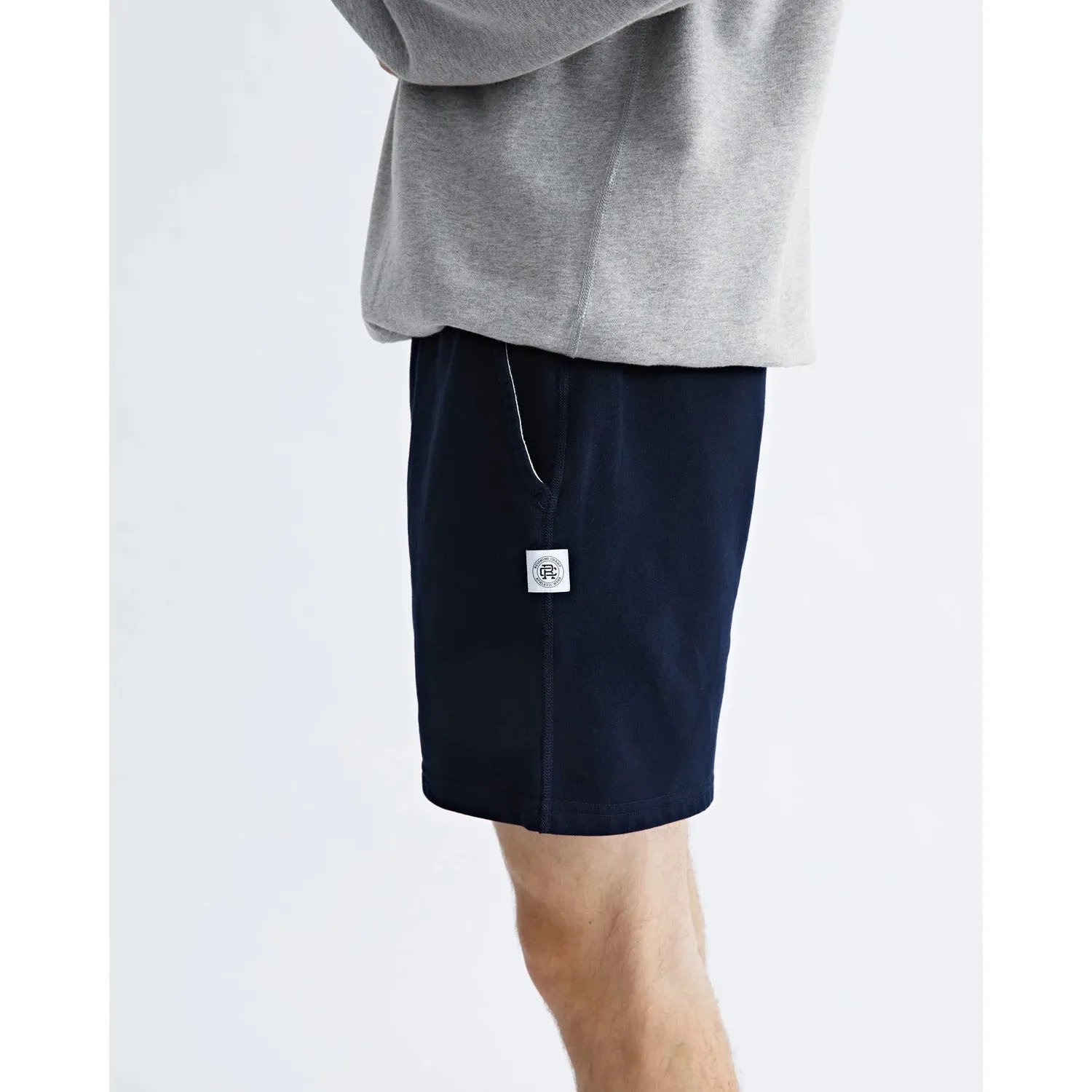 Reigning Champ Men Knit Mid Wt Terry 6 Sweatshort Navy RC-5335-NVY