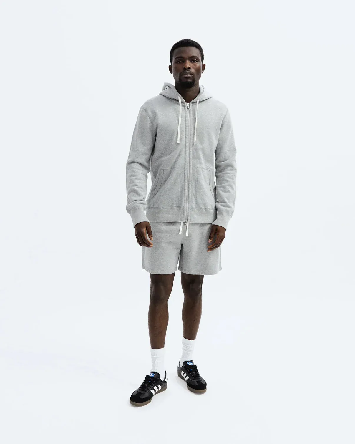 Reigning Champ Midweight Terry Short 6 - Heather Grey