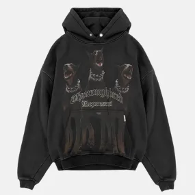 Represent Vintage Black Thoroughbred Hoodie