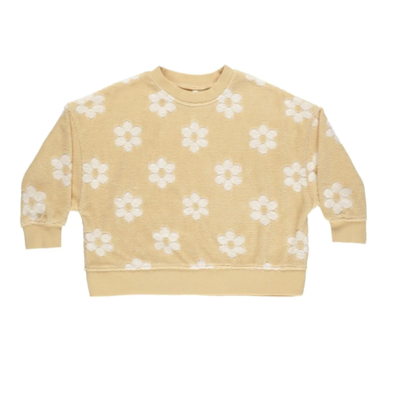 Rylee + Cru Boxy Pullover - Daisy - Yellow