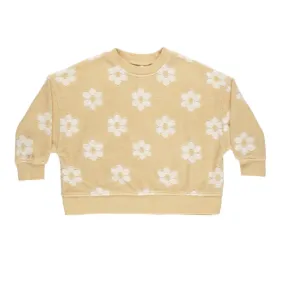 Rylee + Cru Boxy Pullover - Daisy - Yellow