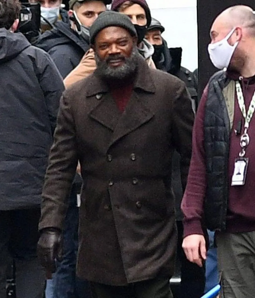 Secret Invasion Samuel L. Jackson Grey Peacoat