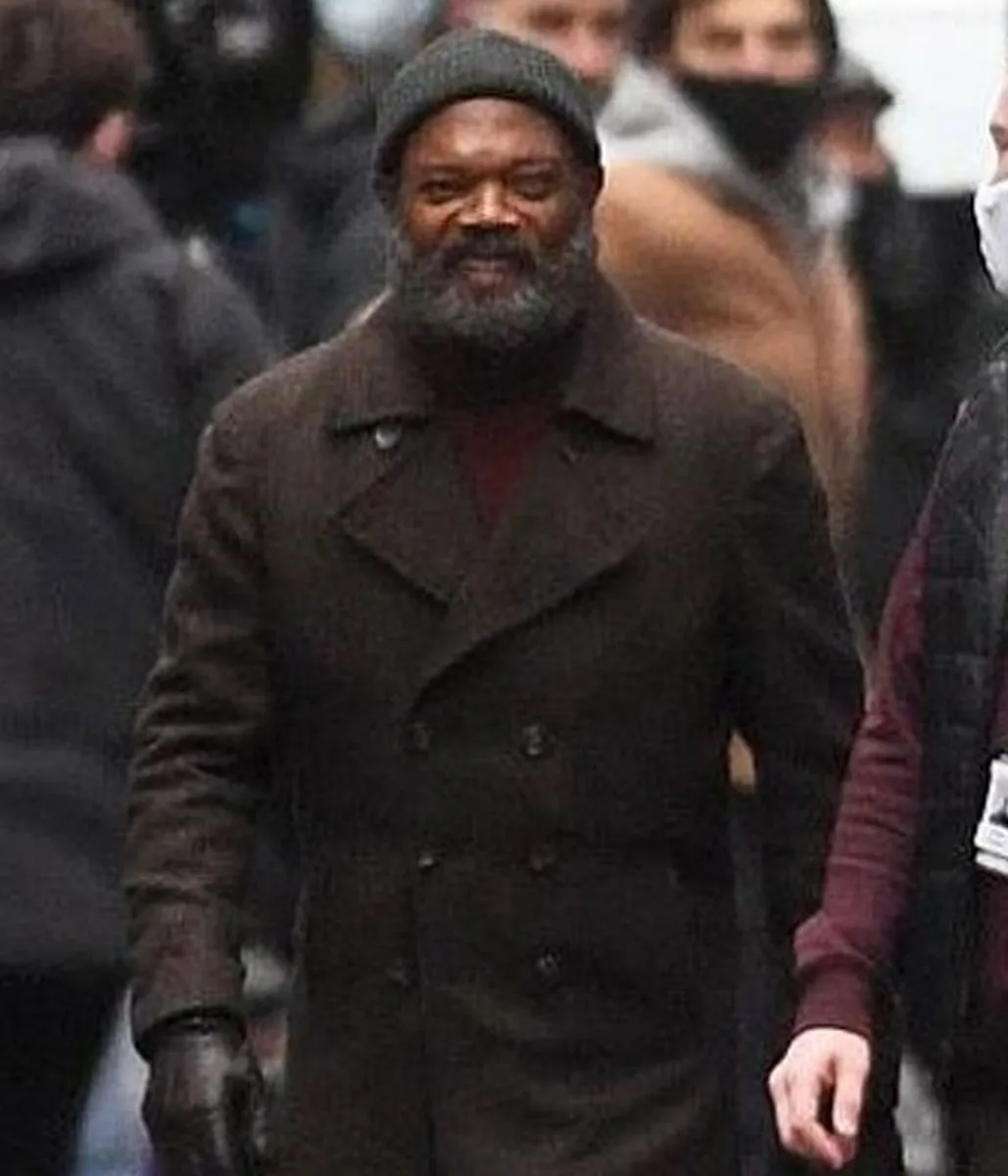 Secret Invasion Samuel L. Jackson Grey Peacoat