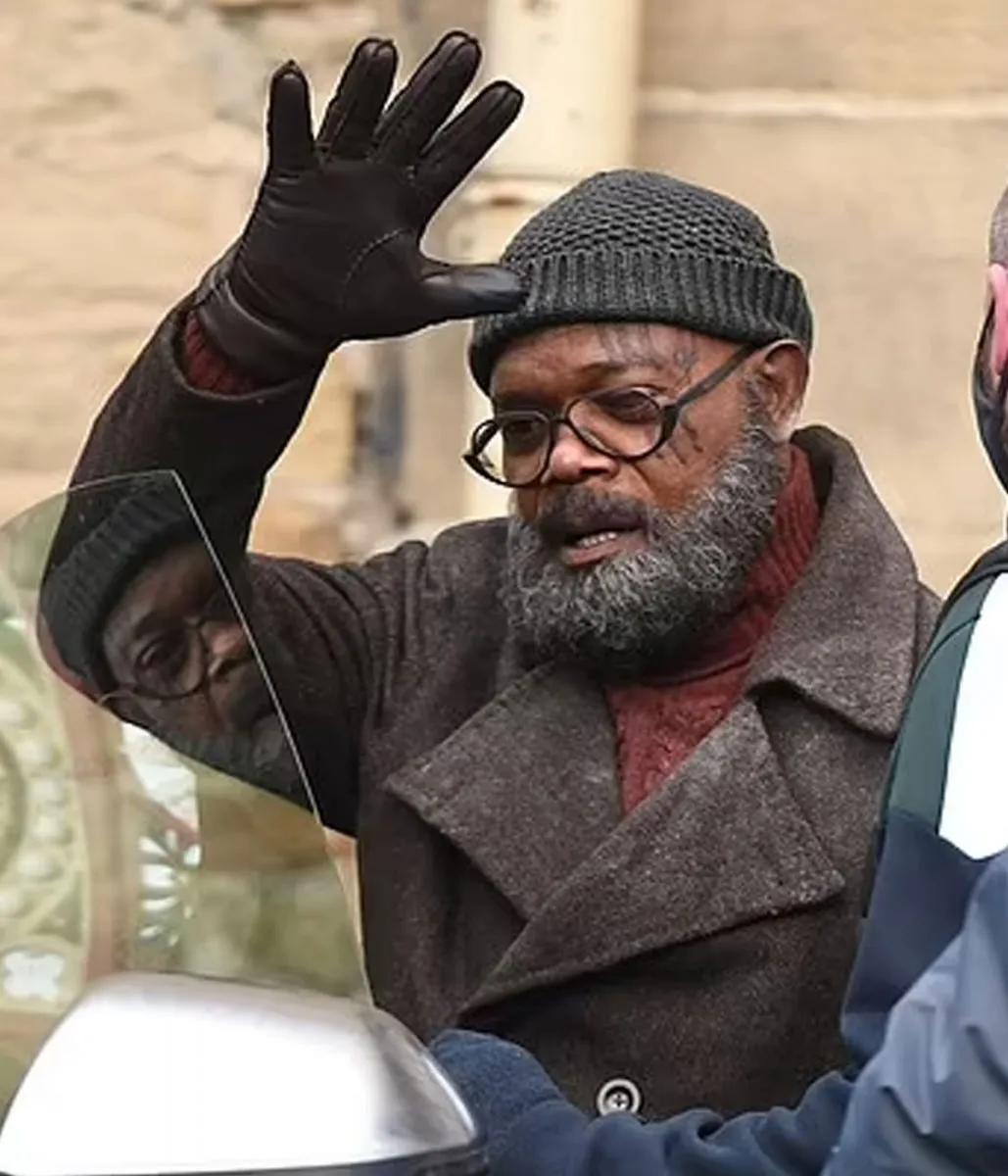 Secret Invasion Samuel L. Jackson Grey Peacoat