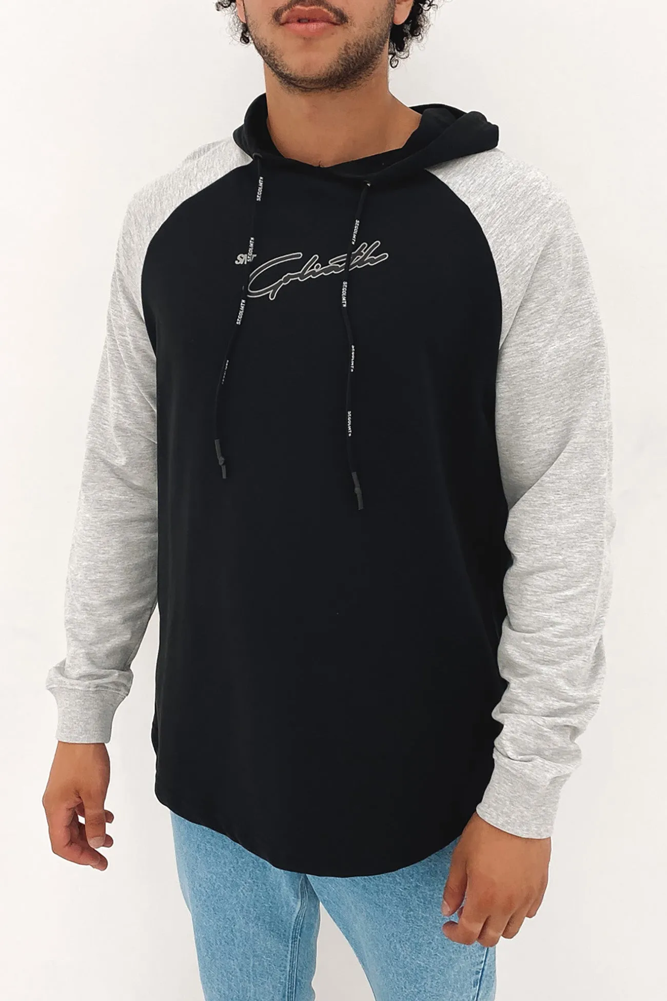 Session Raglan Hoody Black