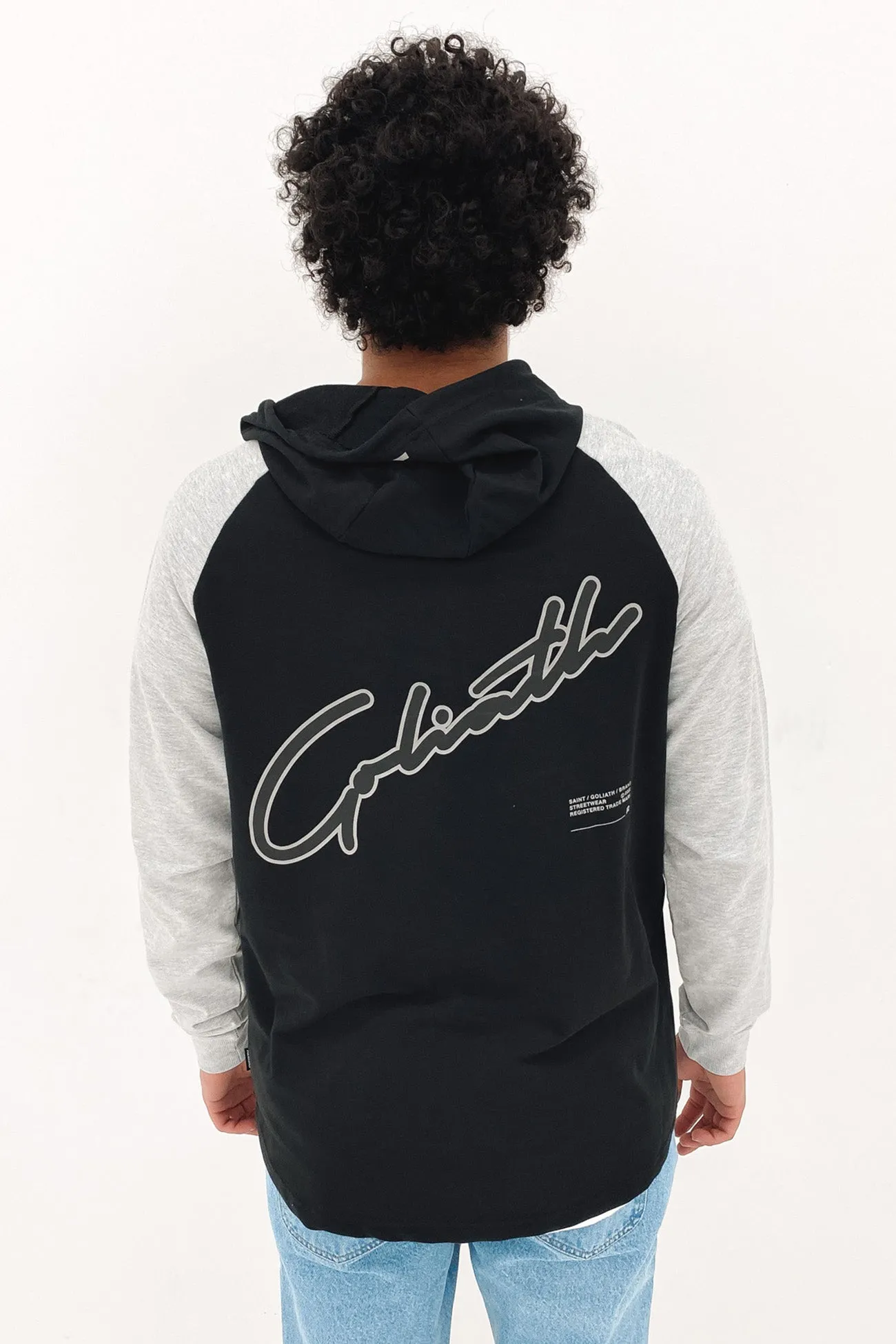 Session Raglan Hoody Black