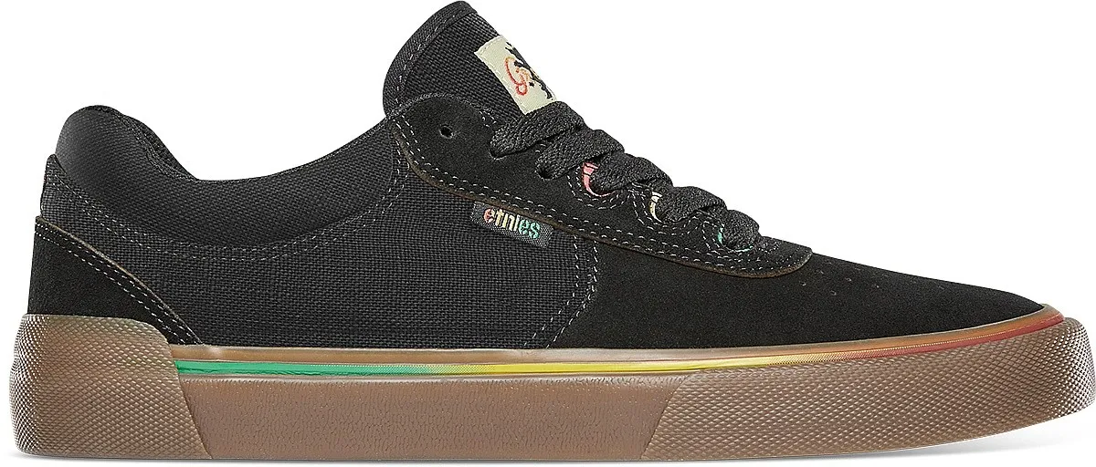 shoes Etnies Joslin Vulc x Grizzly - Black/Gum - men´s