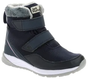 shoes Jack Wolfskin Polar Wolf Texapore Mid VC - Dark Blue/Rose - girl´s