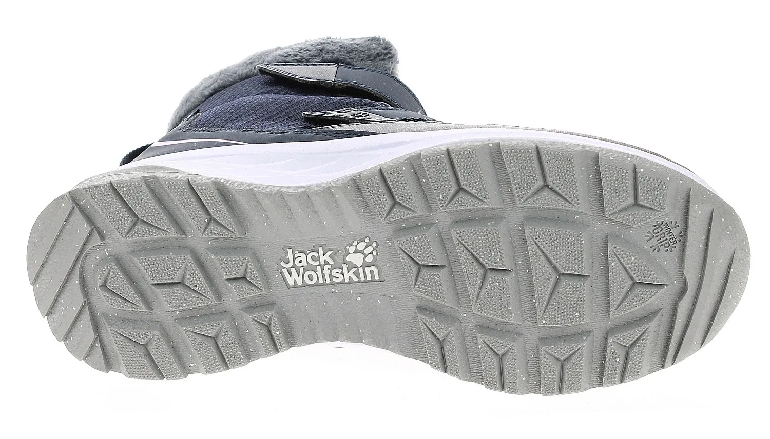 shoes Jack Wolfskin Polar Wolf Texapore Mid VC - Dark Blue/Rose - girl´s