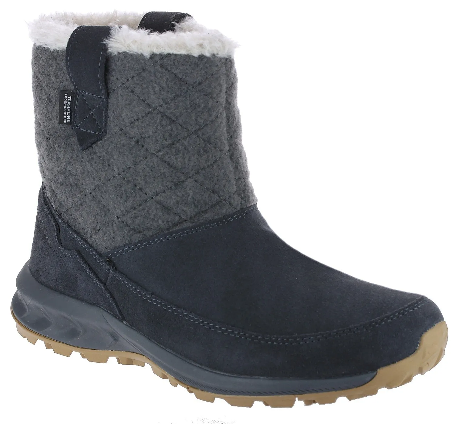 shoes Jack Wolfskin Queenstown Texapore W - Phantom/Grey - women´s