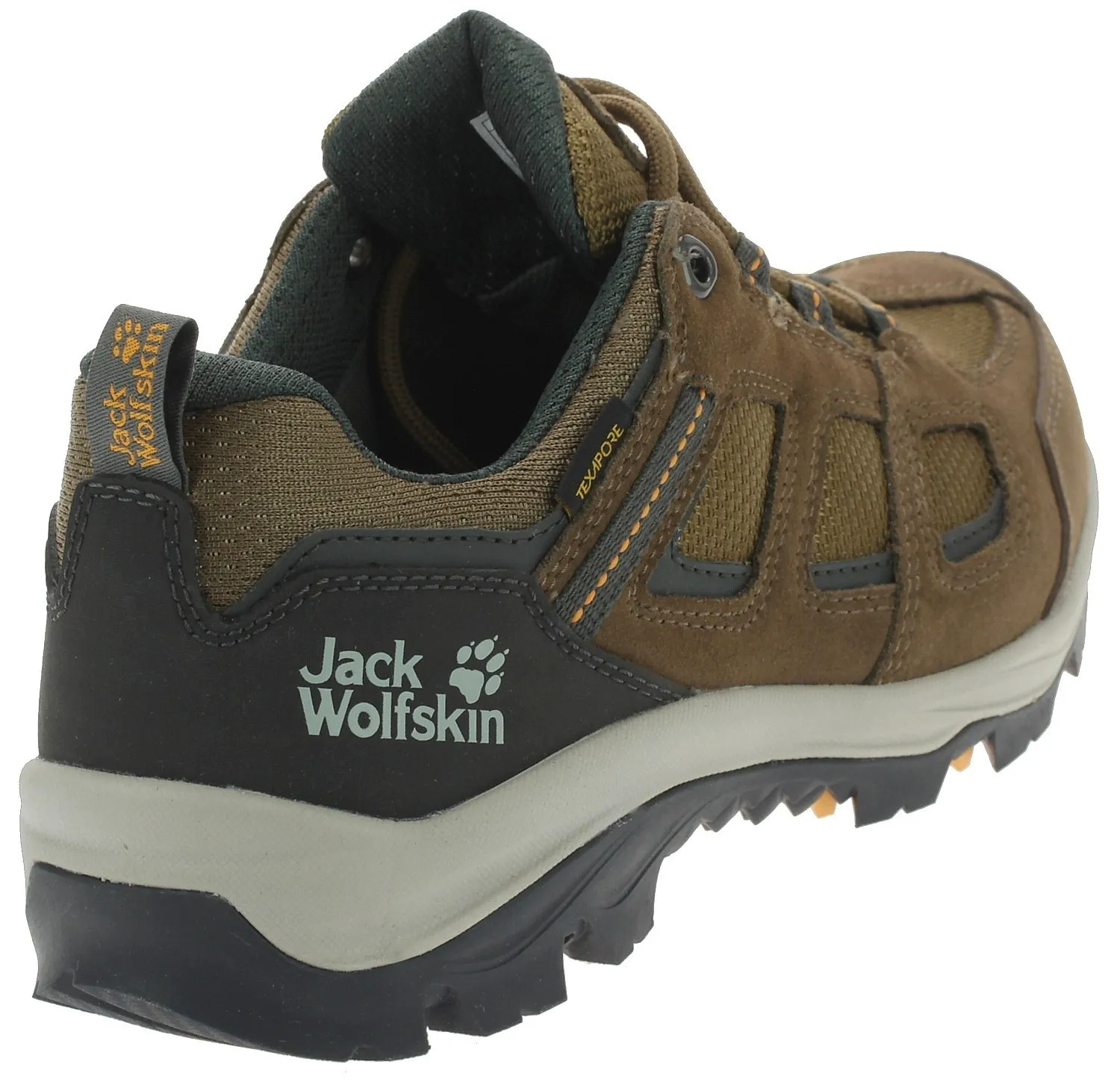 shoes Jack Wolfskin Vojo 3 Texapore Low W - Brown/Apricot - women´s