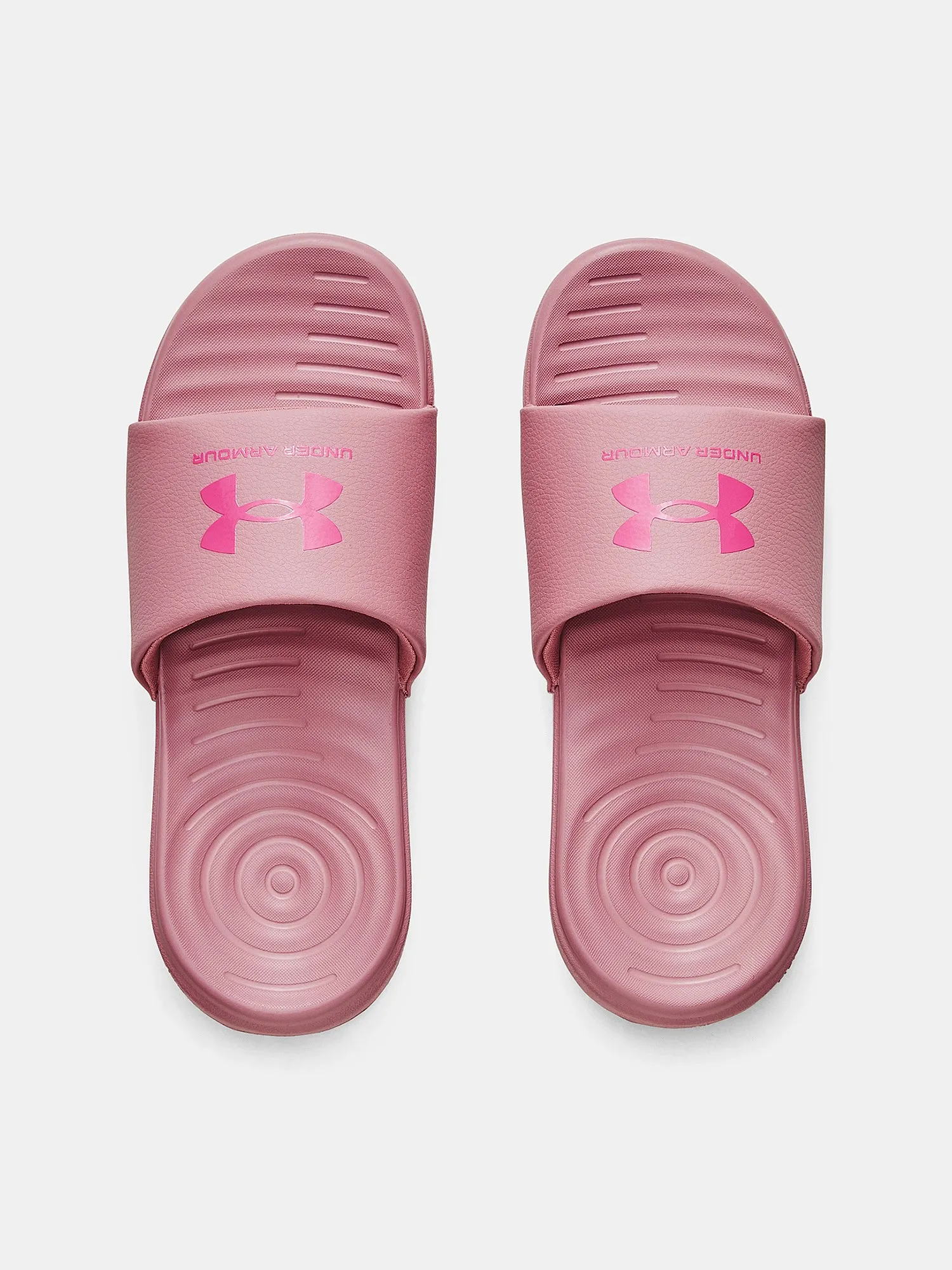 shoes Under Armour Ansa Fixed Slides - Pink Elixir/Rebel Pink - women´s