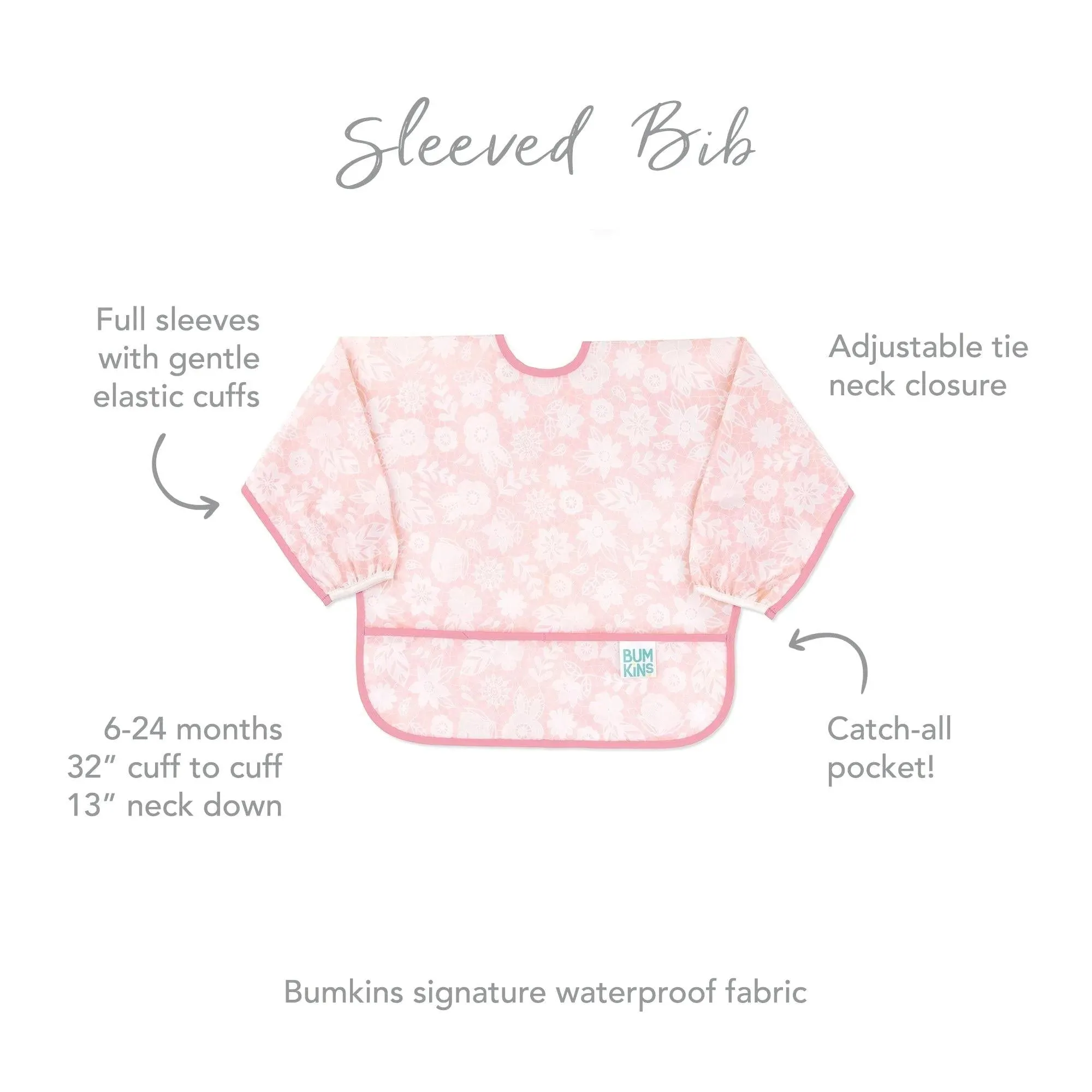 Sleeved Bib: Lace