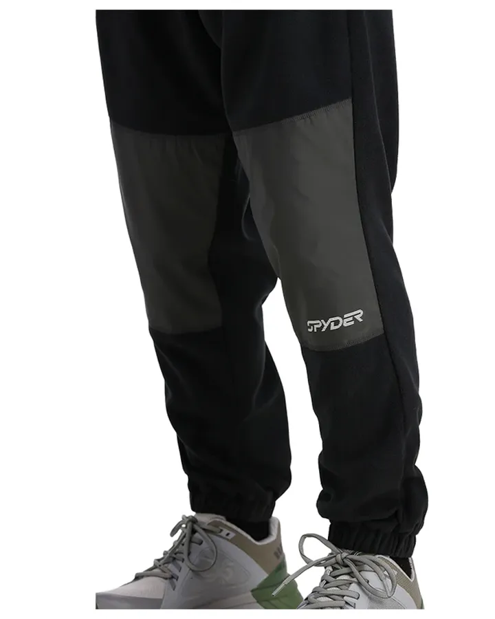 Spyder Unisex Lounge Pant Black 2023 | Snow Apparel Mens | Snow Skiers Warehouse