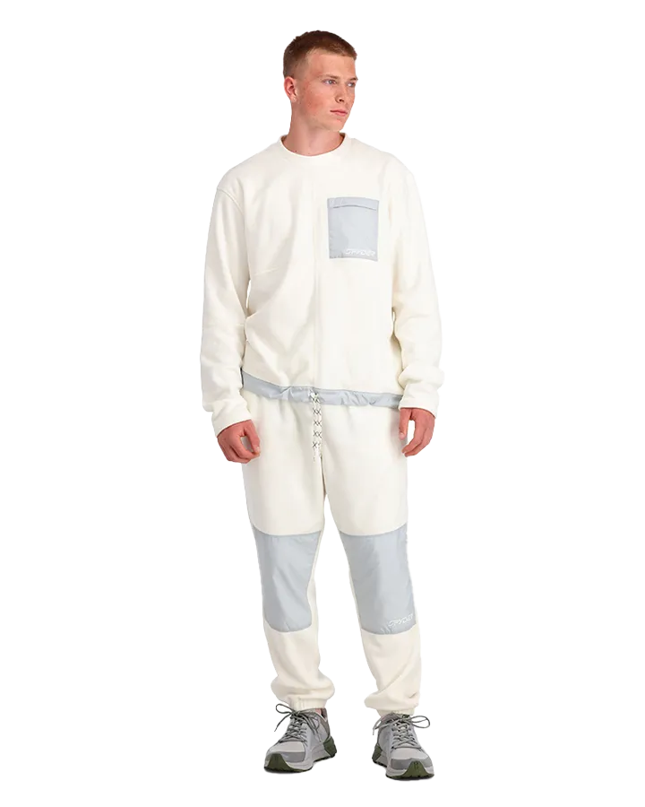 Spyder Unisex Lounge Pant Vanilla Ice 2023 | Snow Apparel Mens | Snow Skiers Warehouse