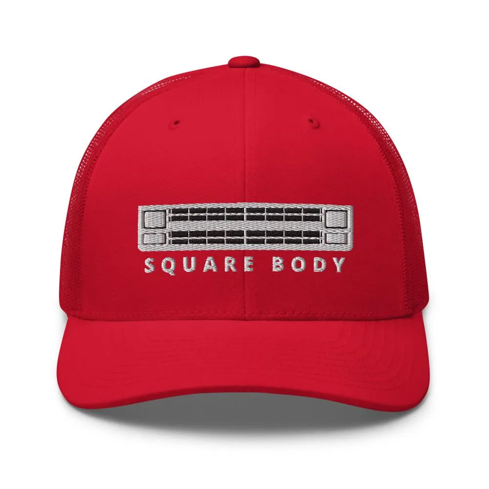 Square Body Hat Trucker Cap