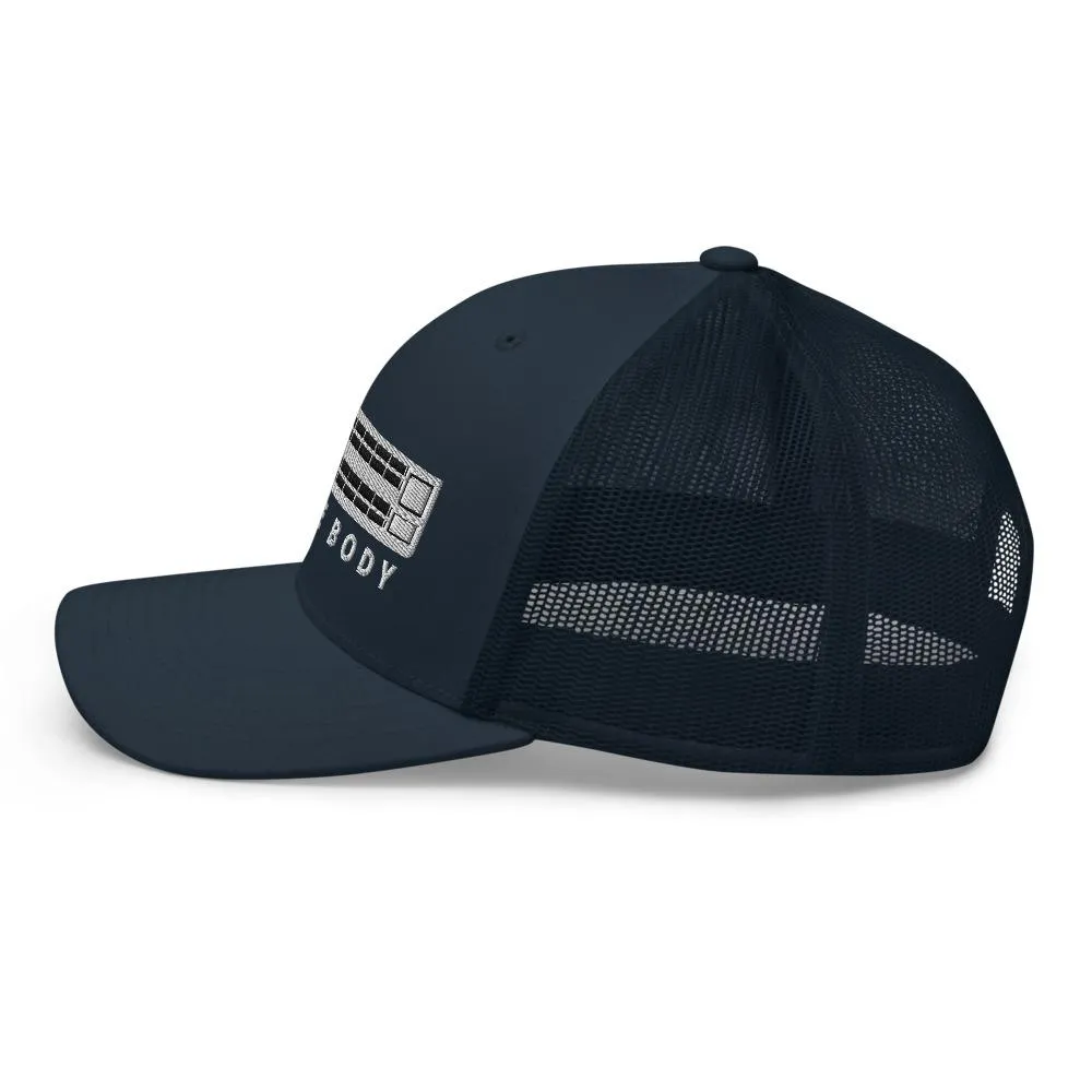 Square Body Hat Trucker Cap