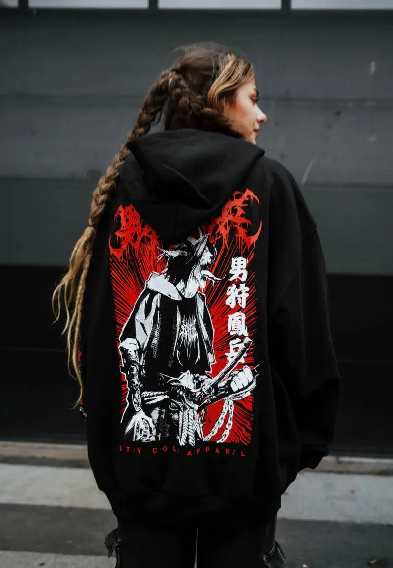 Stay Cold Apparel - Samurai Demon Oversized - Hoodie