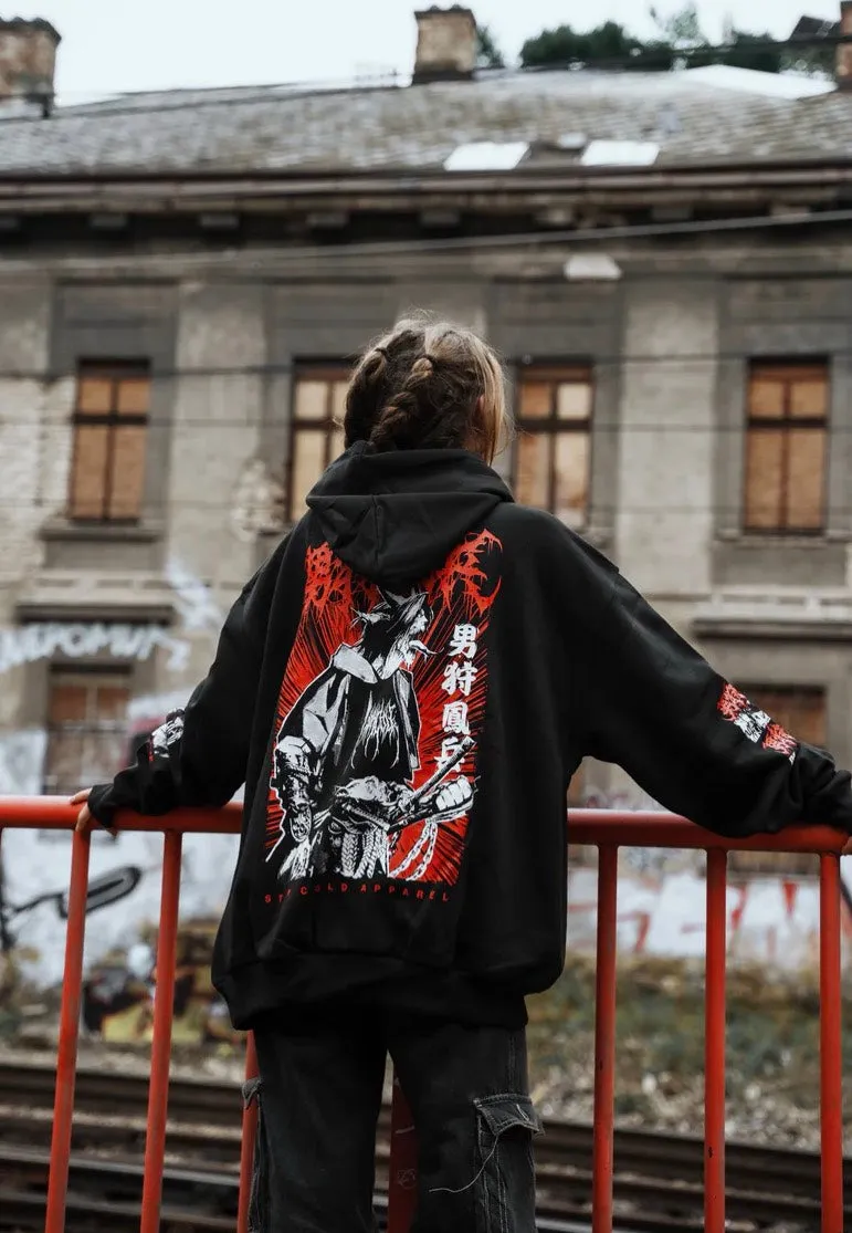 Stay Cold Apparel - Samurai Demon Oversized - Hoodie