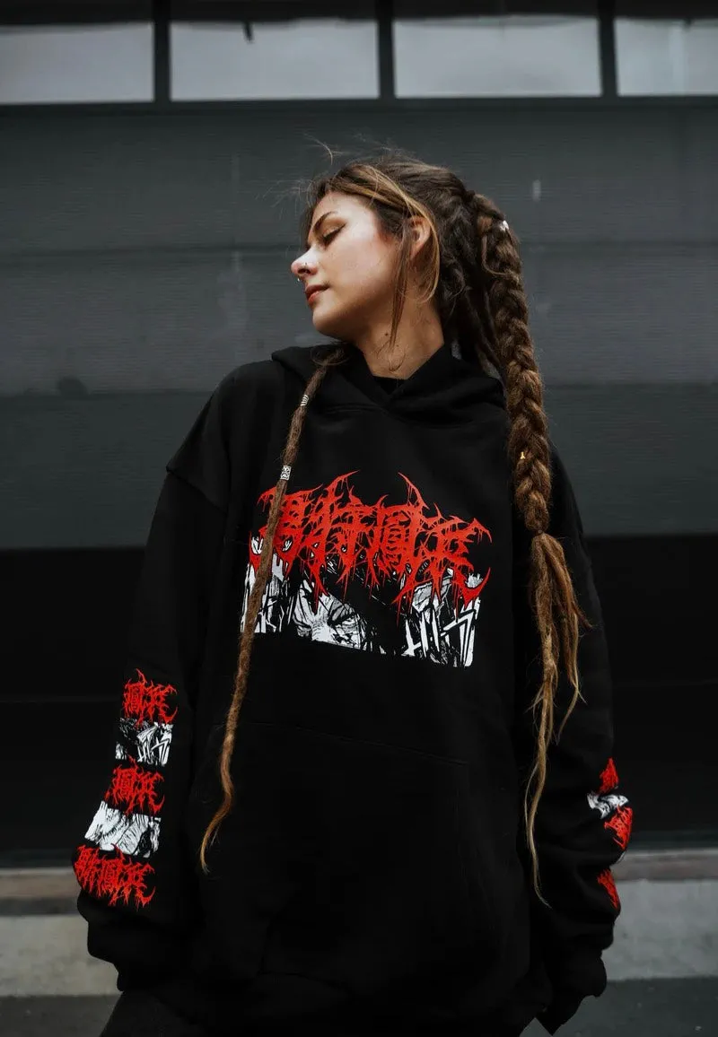 Stay Cold Apparel - Samurai Demon Oversized - Hoodie