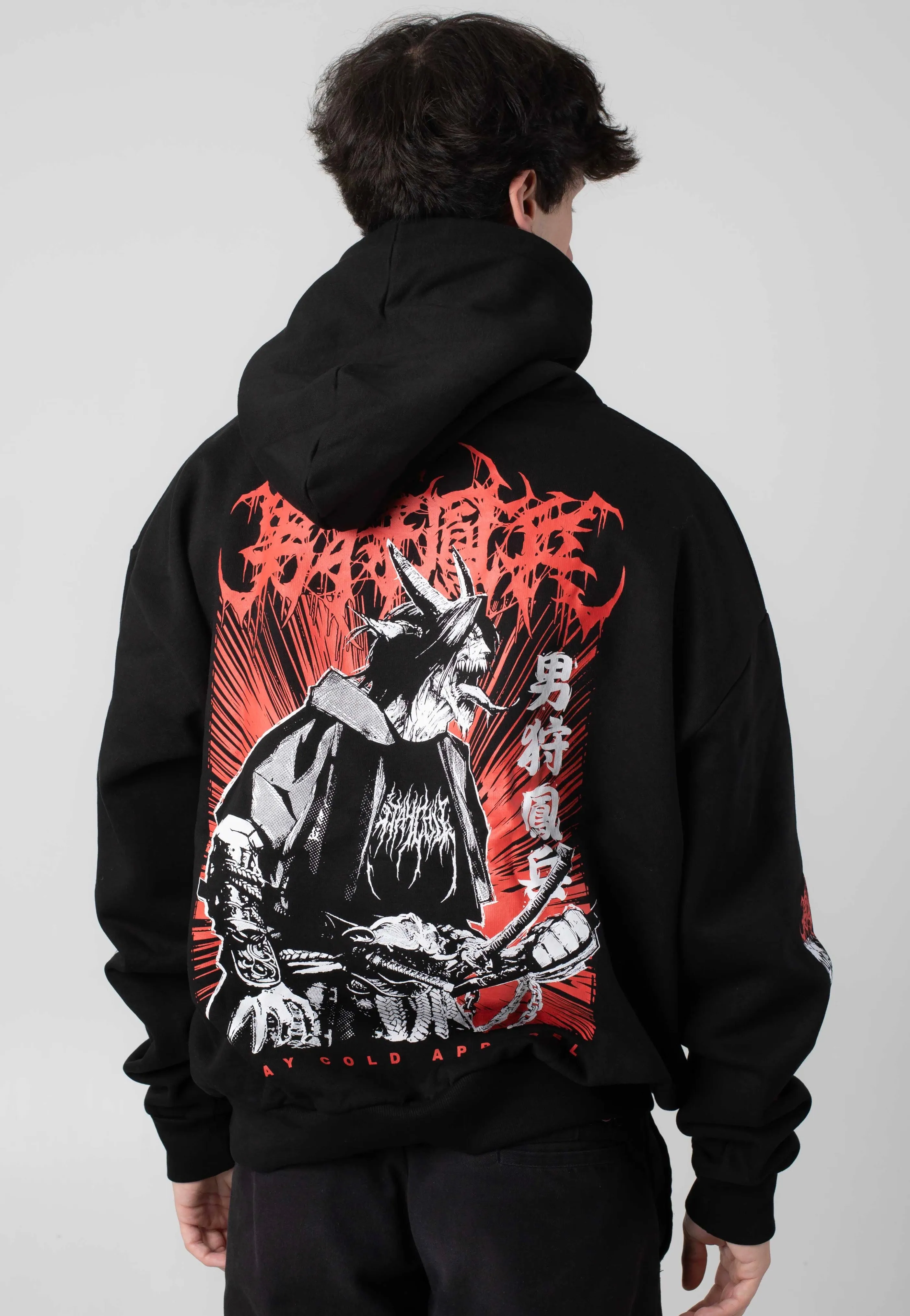 Stay Cold Apparel - Samurai Demon Oversized - Hoodie