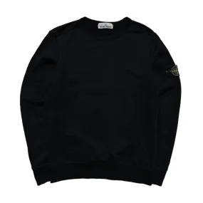 Stone Island Black Pullover Crewneck