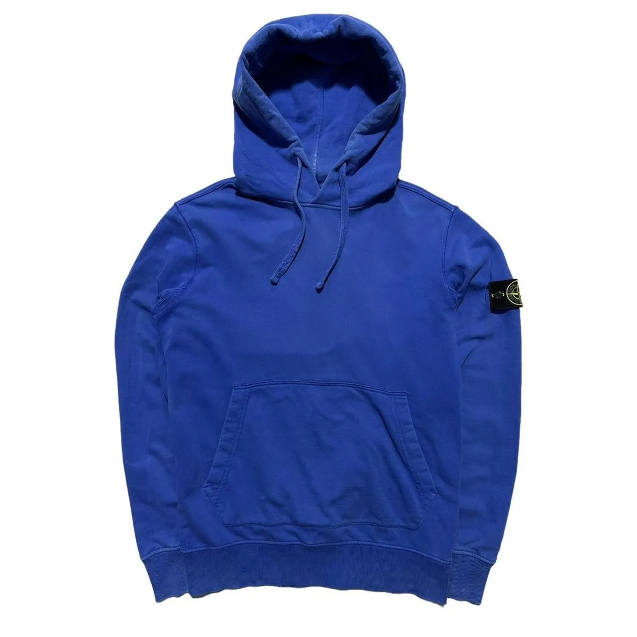 Stone Island Pullover Blue Hoodie