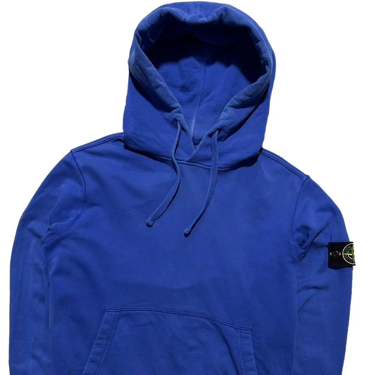 Stone Island Pullover Blue Hoodie